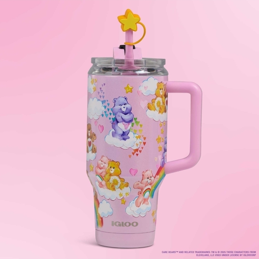 Igloo Pink Care Bears Tumbler with Star Lid